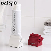 Load image into Gallery viewer, BAISPO Multifunction Toothpaste Tube Squeezer Squeezer Toothpaste Easy Portable Plastic Dispenser Bathroom accessories sets
